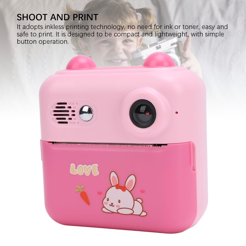 Instant Camera 50MP 1080P 16x Digital Zoom with 2.4 Inch