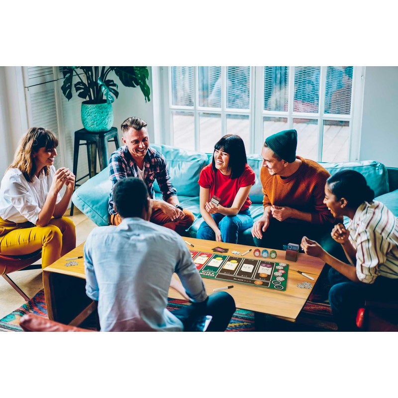 Mattel Games Wits & Wagers Board Game Vegas Edition Party