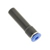 IQS Straight Connector Reduction of 12mm Plug Nipple x 8mm