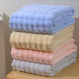 Large towel, body towel, large towel, water play shower, beach towel K-01 Cloud Gray