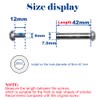 OTFAITP M8 Screws for 2-3-4-Wheel Kid Scoote Replacement Micro Mini