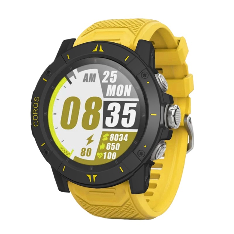 Haoyull Case for COROS VERTIX 2S Screen Protector, All-Around PC