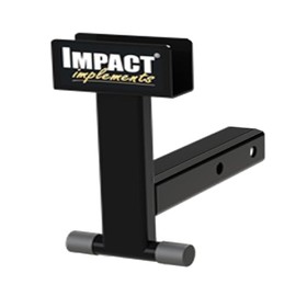 IMPACT IMPLEMENTS® ATV/UTV Garbage Can Hauler. Fits any 2" Receiver Hitch.