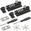 Gate Latch with Combination Lock, [2 Pieces] [Weatherproof] Spopal 120