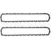 Opuladuo 2X 16 Inch (40cm) Chainsaw Chains for Einhell GH-EC