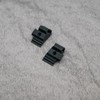 ULEIVA Replacement End Caps Set of 2 Black Compatible with