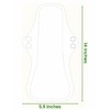 Reusable Incontinence Pads for Women, 7-Pack 14 Inch