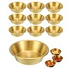 Gold Stainless Steel Dipping Bowls 10 Pack, 3.15 Inch
