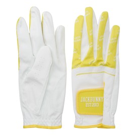 Jack Bunny 262-5985212 Women's Gloves (Ambidextrous, Brand Logo) / Golf Gloves, 060_yellow