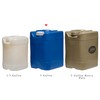 API Kirk Blue 5 Gallon Samson Stacker Water Storage, Sturdy,