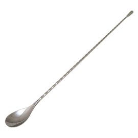 Soehara Industrial PBC8304 Teardrop Shaped Extra Large Bar Spoon, 18-8 Stainless Steel