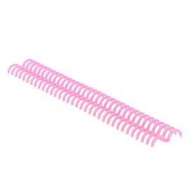 Pack of 10 Binding Combs Spiral Binding Combs 15 mm 34 Rings Pink Plastic Loose Leaf Binding Combs A4 Binding Capacity 120 Pages Stationery Book Ring for Notebook Scrapbook