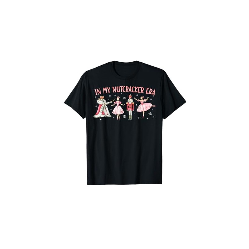 in My Nutcracker Era Christmas Xmas Holiday Pajama Retro T-Shirt