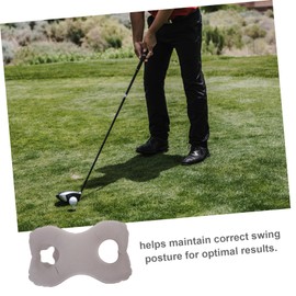 OHPHCALL Golf Swing Corrector Mat Practice Golf Swing Training Aid Improve Posture Arm Correction