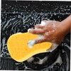 FELTECHELECTR 4pcs High Density Car Wash Sponge Superior Absorbency for