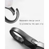 Idakekiy Key Chain Quick Release Spring with 4 Key Rings