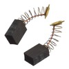 SPARES2GO Carbon Brushes Set for Makita Belt Sander 6mm x
