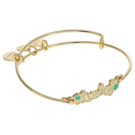 Alex and Ani 'Lucky' Inline Bangle Bracelet