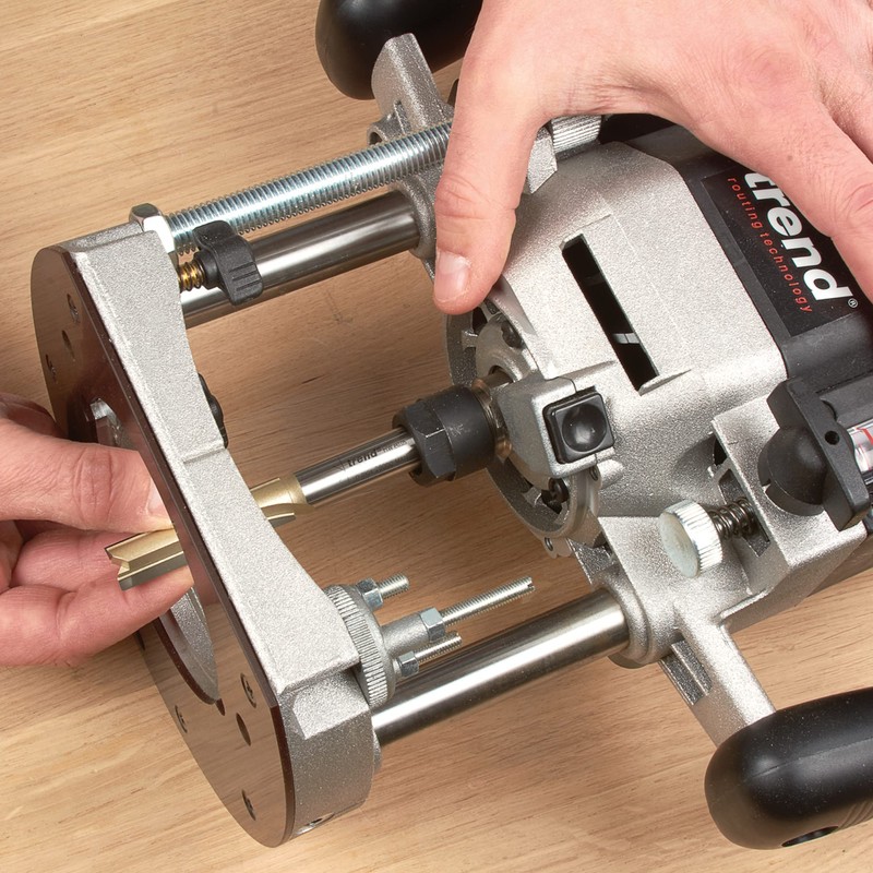 Trend Straight Two Flute Worktop Router Cutter, 1/2 Inch Shank,