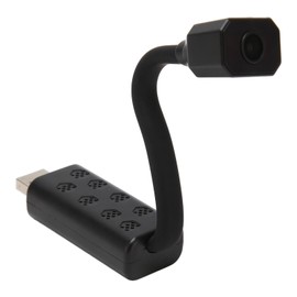 Small Camera, Secret Camera Small 4K HD Nanny Cam with Smart Auto Night Vision Function for IOS for Android, USB Gooseneck Surveillance Camera, APP Control