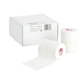 Mueller 23603 Premium Stretch Mtape 76mm [4 Pack] Fastening Elastic Tape Small Pack 23603 White 76mm