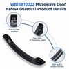 WB15X10022 Microwave Door Handle Black Compatible with GE HotPoint