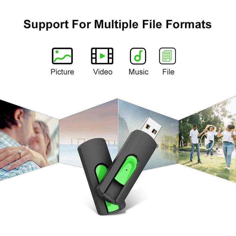 Aiibe 16GB USB Flash Drive 10 Pack 16GB Thumb Drive