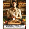 IPEA Macinapepe Manuale Trasparente per Pepe, Peperoncino e Sale -