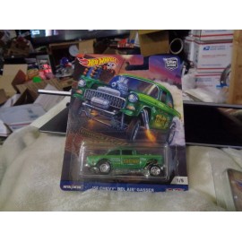 Mattel * Hot Wheels Hot Wheels * Drag Strip Demons * Tri-Me * '55 Chevy Bel Air Gasser *box 23?