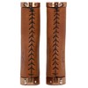 Gusti Phil A. Genuine Leather Handlebar Grip Bicycle Handle Brown