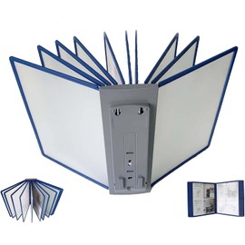 Organizador De Documentos Plegable TamañO A4, Estante para PóSteres De Escritorio(Color:E)