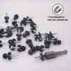(Pack of 30) Metal Roofing Bolts, 4.8 x 25 mm