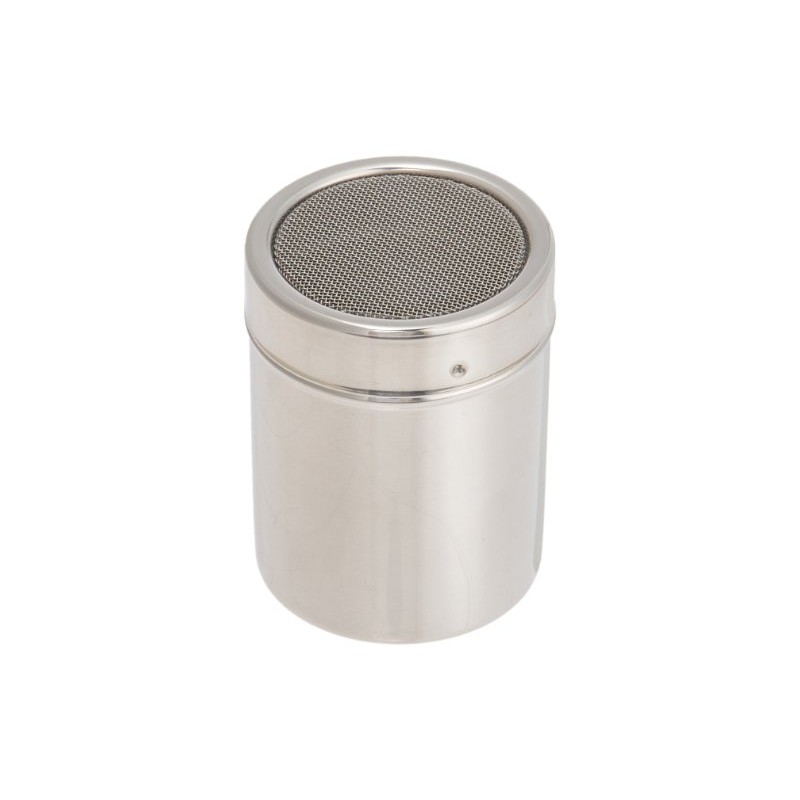Ateco Stainless Steel Shaker, 4-ounce Capacity with Fine Mesh