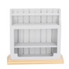 Dollhouse Cabinet Miniature Model Fine Workmanship Composite Wood Miniature Display