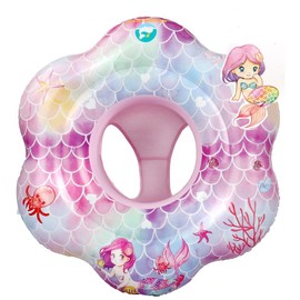 EDWEKIN® Baby Swimming Float, Baby Swimming Ring, Inflatable Baby Floats for Swimming, Mermaid Swim Aid that Grows with the Child, for Babies, Toddler, Children from 6 Months to 3 Years