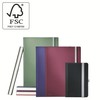 Leitz Style A6 Notebook Squared Hard Cover 160 Pages 80