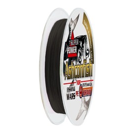 Ashconfish X4 Polyethylene Fishing Line, Fade Resistant, 218.7 Yards (200 m), Black