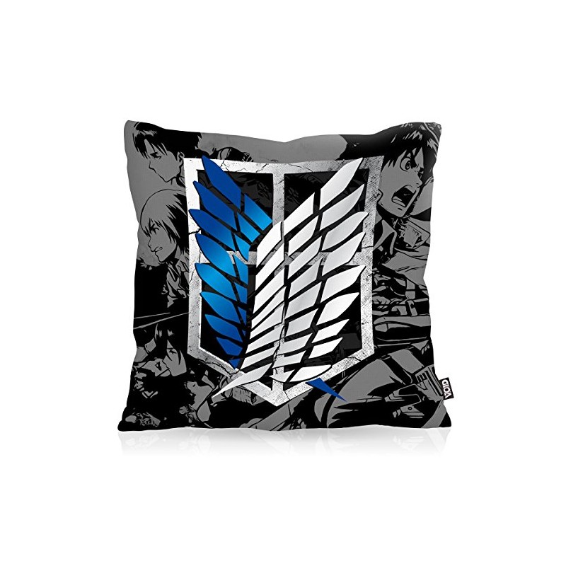 VOID Titan Reconnaissance Force Crest AOT Cushion Cover Outdoor Indoor