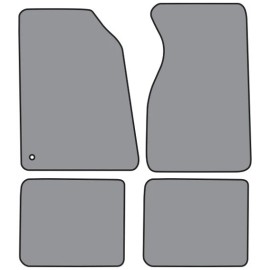 ACC GT Logo - Black Carpet Custom Floor Mats Fits 1994-2004 Ford Mustang
