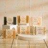 PACALLI Jabones Artesanales 6 Pack; Arroz, Avena, Caléndula, Carbón Activado,