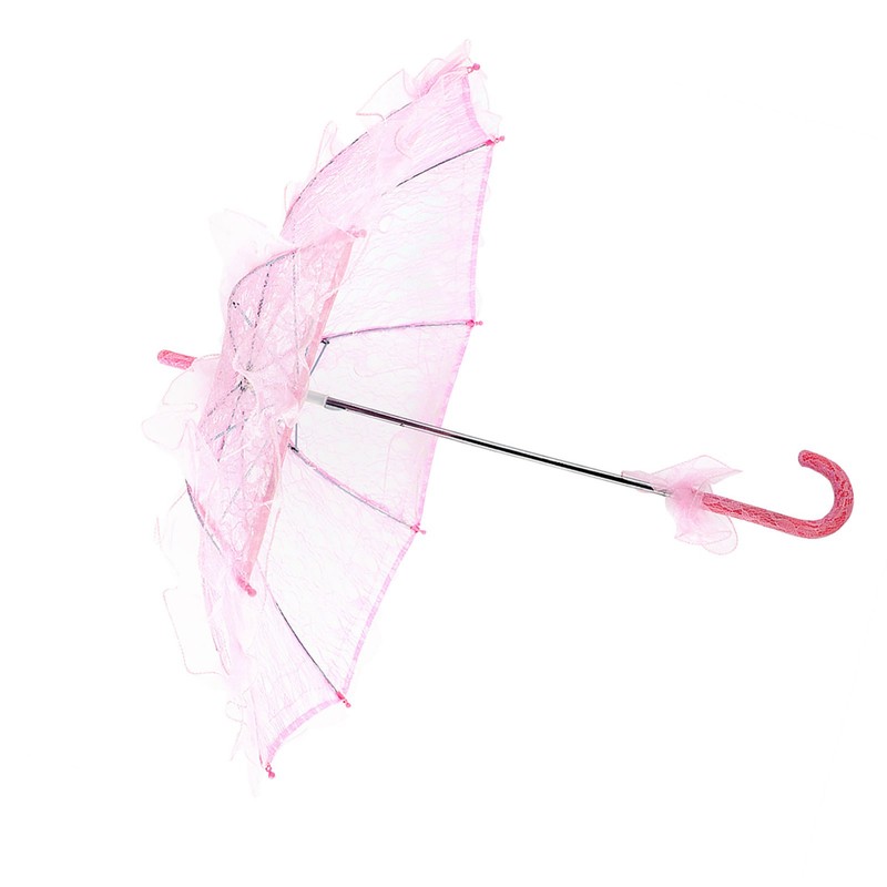 Bridal Lace Cotton Umbrella for Wedding Parties Dancing Photography Prop