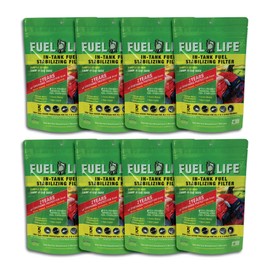 Fuel-Life in-Tank Fuel Stabilizing Filters 18 g (5 pk Pouch) - CASE of 8