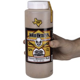 Texas Size John Henry's Texas Brisket Rub Seasoning - 27 Ounces