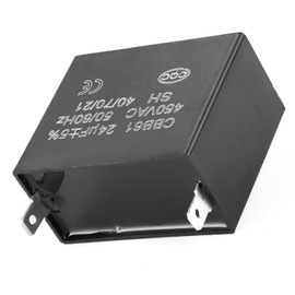 Cunyuer Cbb61 Starting Capacitor Generator, 450V AC 24uF 50 60Hz Cbb61 Starting Run Capacitor Generator for 400/350/300/250VAC UL RU Listed