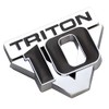 2 Pack Triton V10 Emblem Replacement for 2005-2011 Tailgate 3D