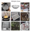 YAGJIA 6PACK 304 Stainless Steel Metal Mesh Screen, 12"x8"(30x21cm) Vent