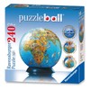Ravensburger 240 Piece Puzzleball Globe - Multicolor Political Map