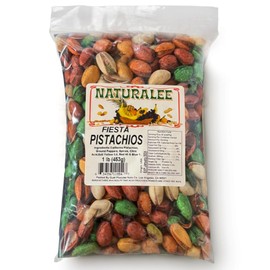 Naturalee Pistachios 1 lb - Fiesta Pack - Premium, High Protein - Savor the Flavor then Open