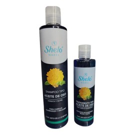 Kit Aceite De Oso: Shampoo + Tratamiento Capilar Shelo Nabel