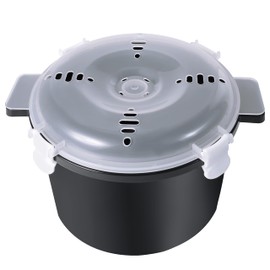 1.5 Quart Microwave Steamer for Cooking Vegetables, Professional Cooker for Microwave